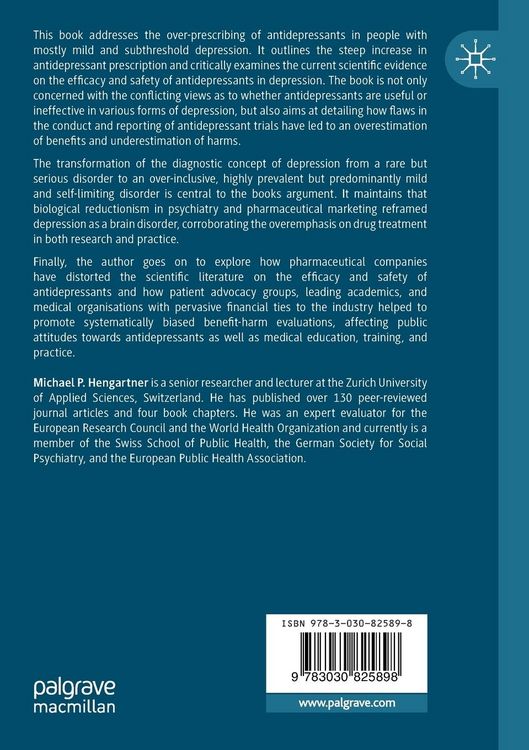 Produktbild: Evidence-biased Antidepressant Prescription