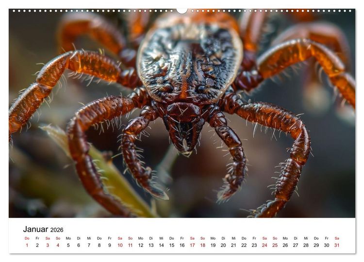 Produktbild: Insekten hautnah (Wandkalender 2026 DIN A2 quer), CALVENDO Monatskalender