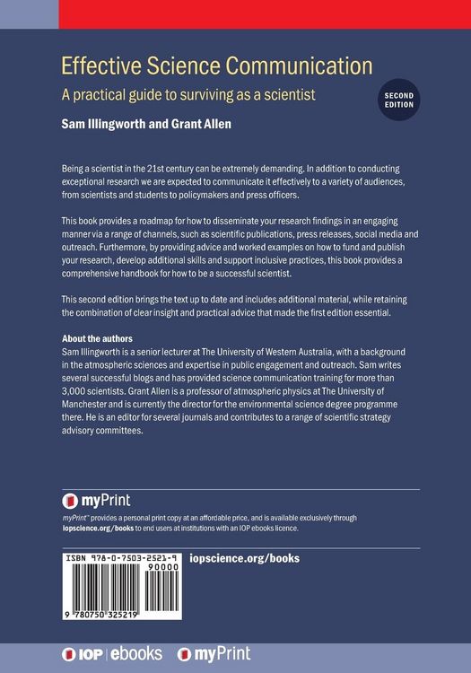 Produktbild: Effective Science Communication (Second Edition)