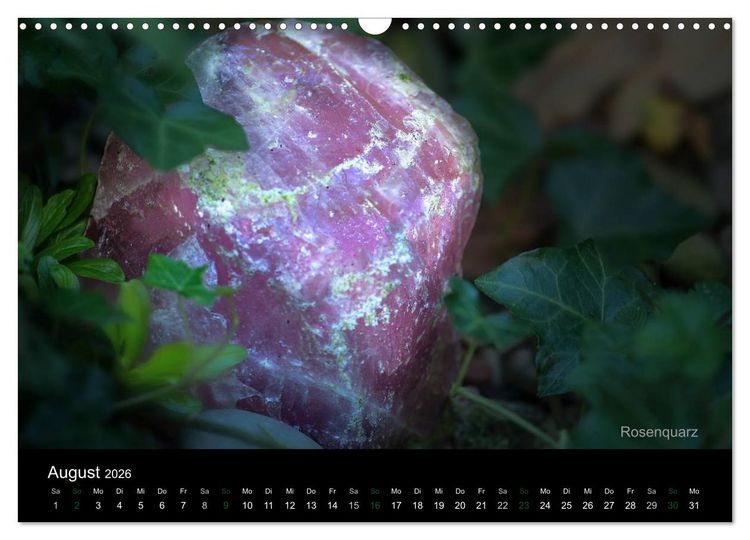 Produktbild: Edelsteine. Wunder der Natur (Wandkalender 2026 DIN A3 quer), CALVENDO Monatskalender