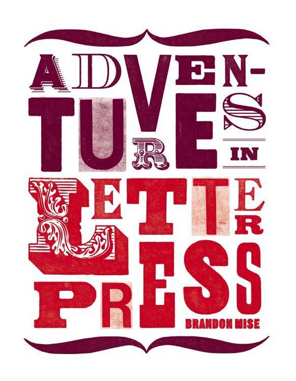 Produktbild: Adventures in Letterpress