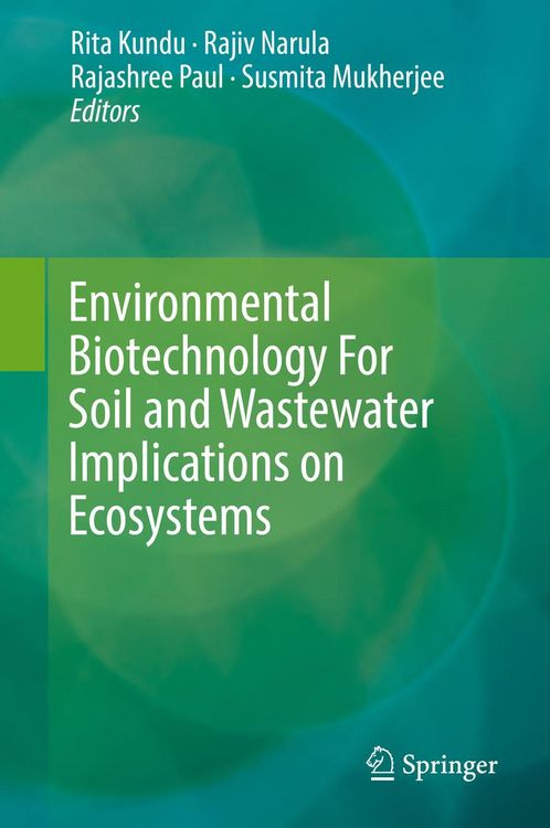Produktbild: Environmental Biotechnology For Soil and Wastewater Implications on Ecosystems