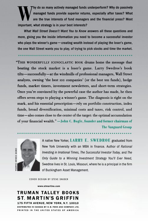 Produktbild: What Wall Street Doesn't Want You to Know