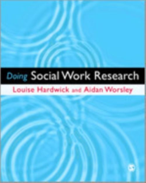 Produktbild: Hardwick, L: Doing Social Work Research