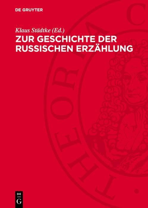 Produktbild: Zur Geschichte der russischen Erz&auml;hlung