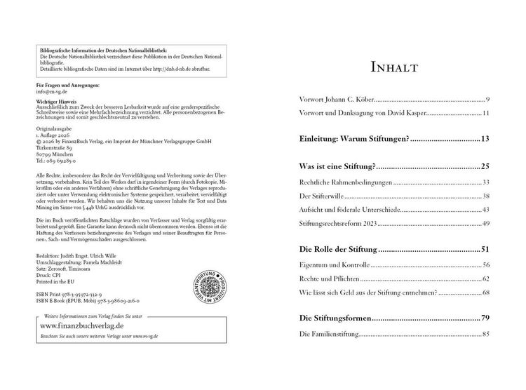 Produktbild: Das gro&szlig;e Handbuch der Stiftungen