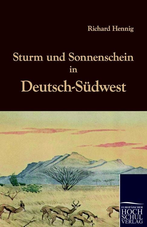 Produktbild: Sturm und Sonnenschein in Deutsch-S&uuml;dwest
