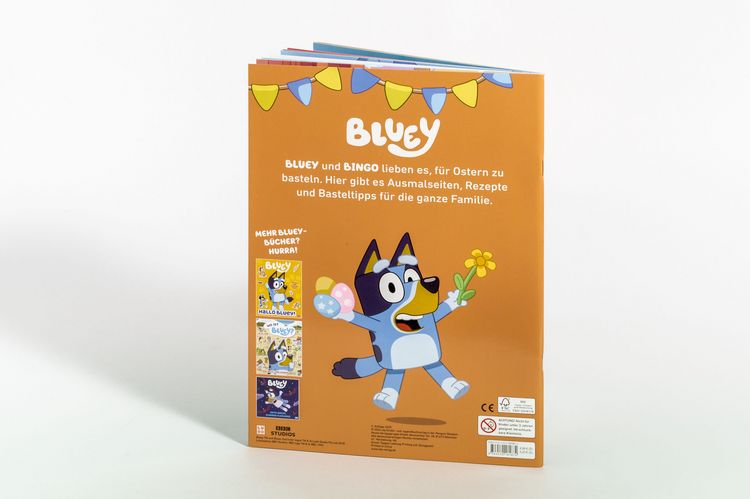 Produktbild: BLUEY &ndash; Oster-Spa&szlig; &ndash; Ein Bastel- und Kreativ-Buch