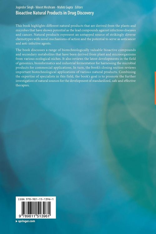 Produktbild: Bioactive Natural products in Drug Discovery