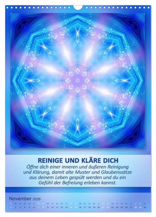 Produktbild: Light Energy Mandalas - Kalender - Vol. 2 (Wandkalender 2026 DIN A3 hoch), CALVENDO Monatskalender