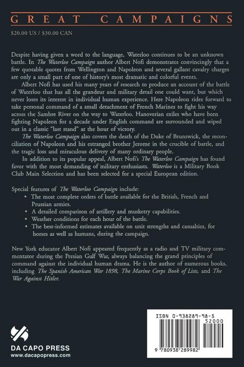 Produktbild: The Waterloo Campaign