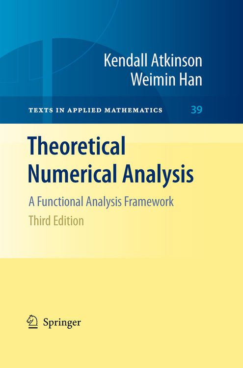 Produktbild: Theoretical Numerical Analysis
