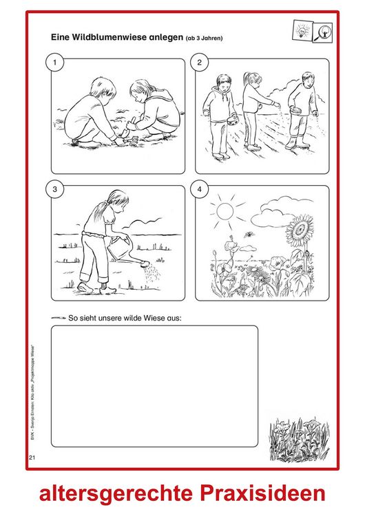 Produktbild: Kita aktiv Projektmappe Wiese
