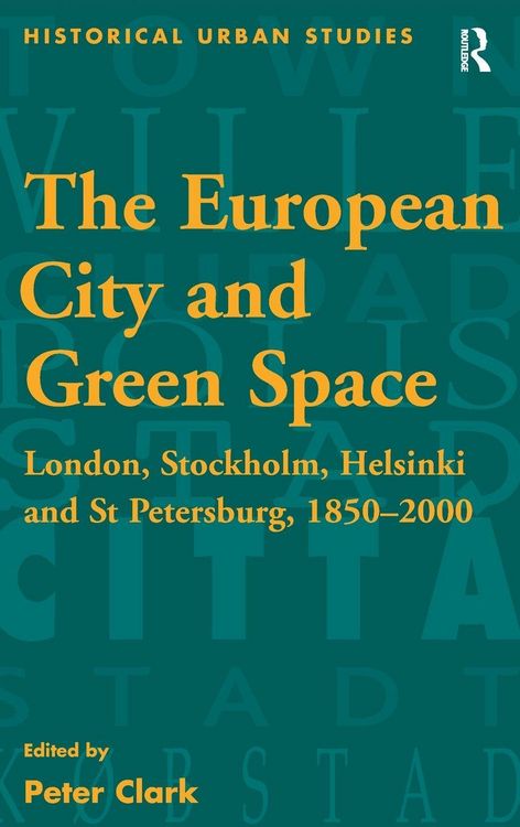 Produktbild: The European City and Green Space