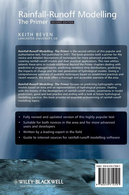 Produktbild: Rainfall-Runoff Modelling 2e