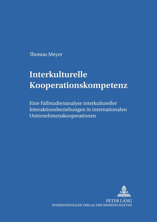 Produktbild: Interkulturelle Kooperationskompetenz