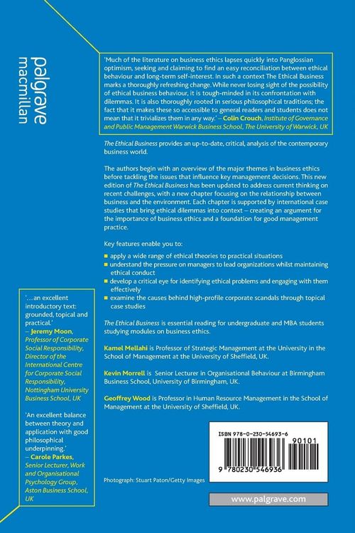 Produktbild: The Ethical Business