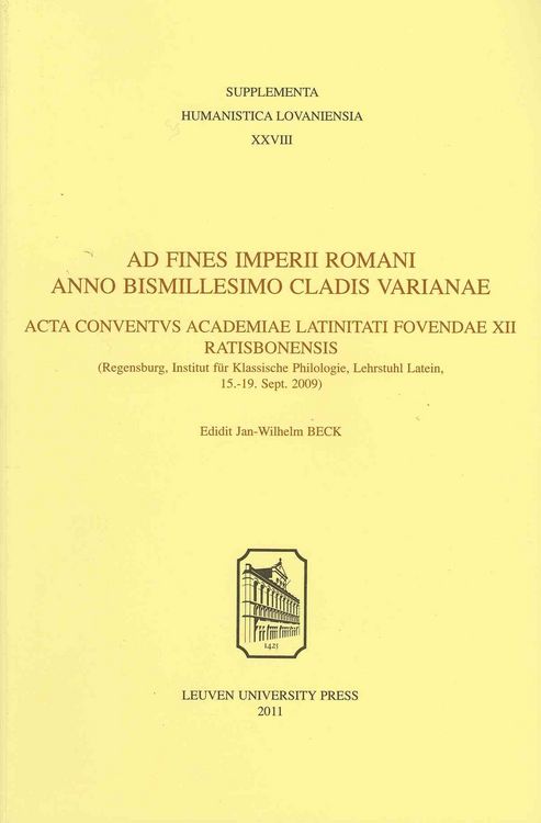 Produktbild: Ad fines imperii Romani anno bismillesimo cladi Varianae