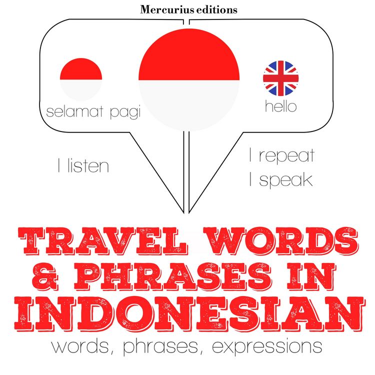 Produktbild: Travel words and phrases in Indonesian