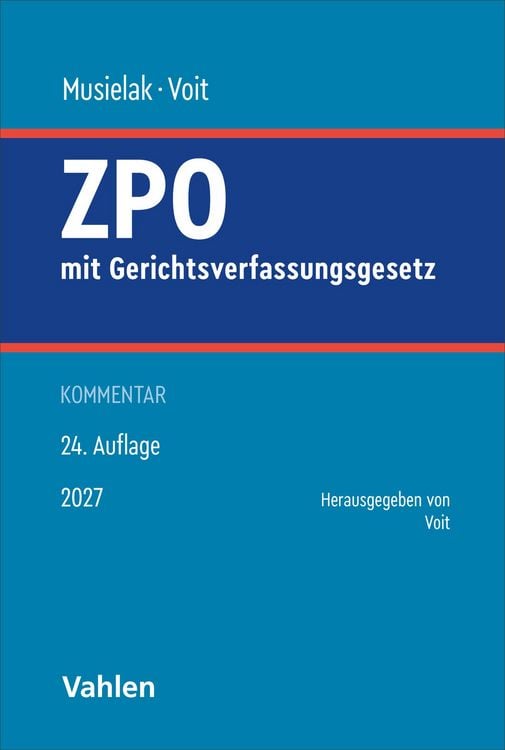 Produktbild: Zivilprozessordnung. ZPO
