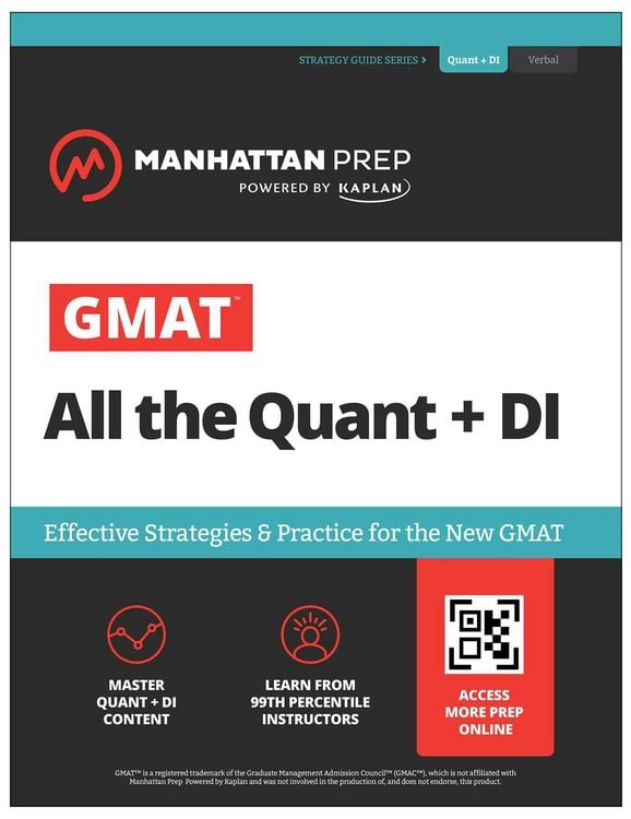 Produktbild: GMAT All the Quant + DI: Effective Strategies & Practice for GMAT Focus + Atlas online