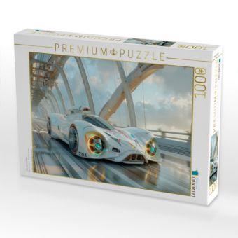 Produktbild: CALVENDO Puzzle Futuristische Flitzer | 1000 Teile Lege-Gr&ouml;&szlig;e 64x48cm Foto-Puzzle f&uuml;r gl&uuml;ckliche Stunden