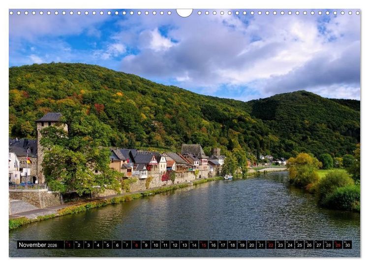 Produktbild: Die Lahn - Zauberhafte Orte rund um Limburg (Wandkalender 2026 DIN A3 quer), CALVENDO Monatskalender