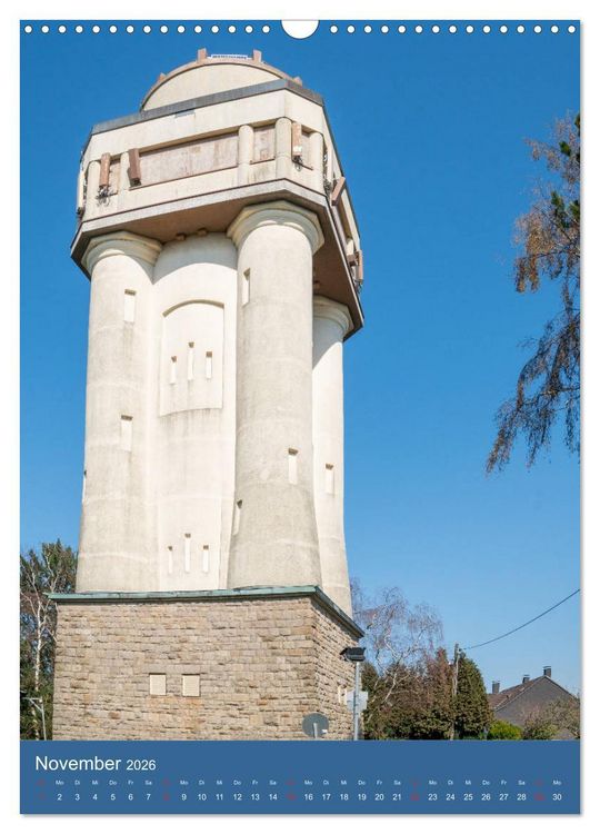 Produktbild: Wassert&uuml;rme im Ruhrgebiet (Wandkalender 2026 DIN A3 hoch), CALVENDO Monatskalender