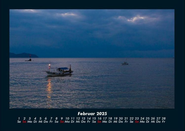 Produktbild: Boote 2025 Fotokalender DIN A4