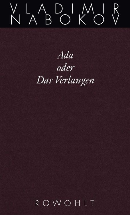 Produktbild: Ada oder Das Verlangen