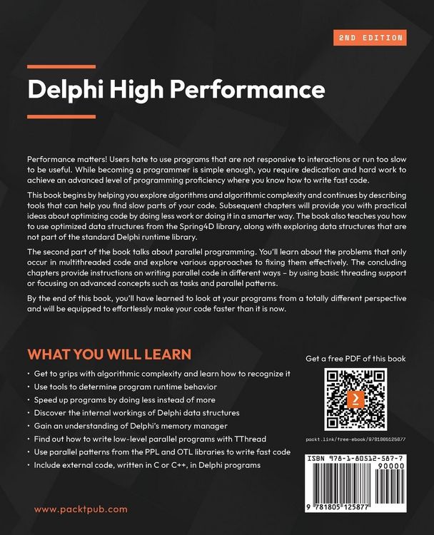 Produktbild: Delphi High Performance - Second Edition