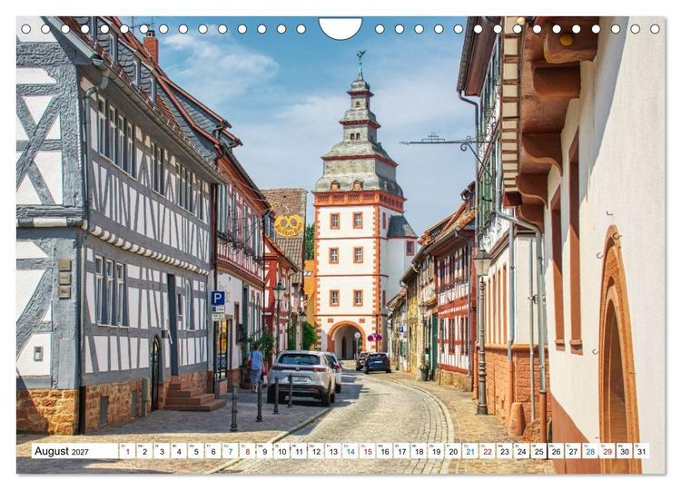 Produktbild: Seligenstadt - Die Stadt mit Geschichte und Flair (Wandkalender 2027 DIN A4 quer), CALVENDO Monatskalender