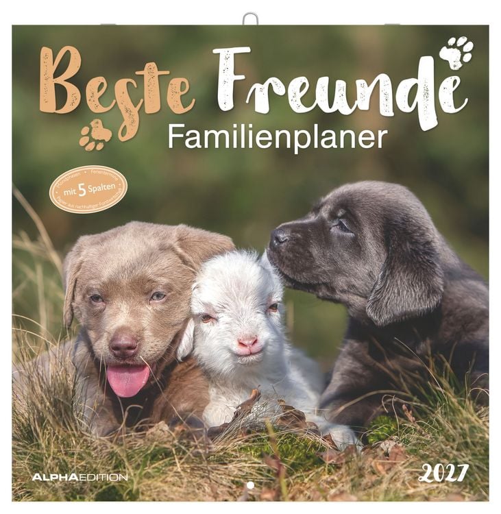 Produktbild: Familienplaner Beste Freunde 2027