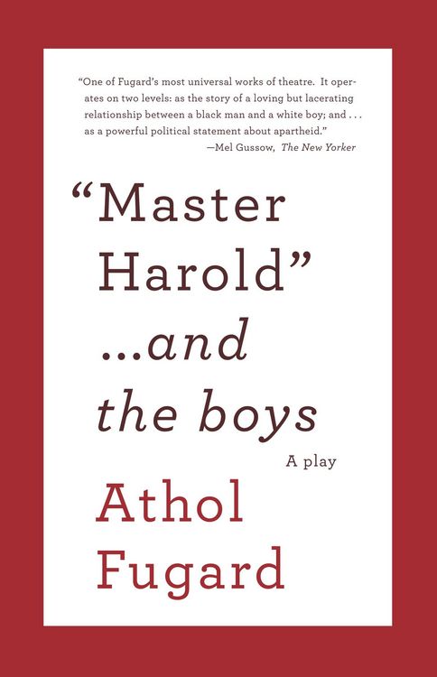 Produktbild: Master Harold ...and the Boys