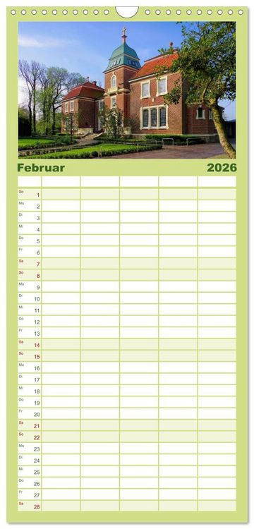 Produktbild: Familienplaner 2026 - Neuharlingersiel - Ostfrieslands sch&ouml;nstes Hafenst&auml;dtchen mit 5 Spalten (Wandkalender, 21 x 45 cm) CALVENDO