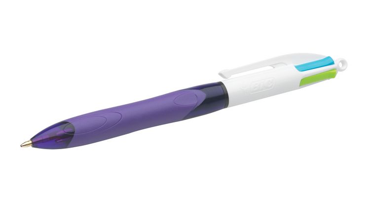 Produktbild: BIC Kugelschreiber 4 Colours GRIP Fun 0.4mm