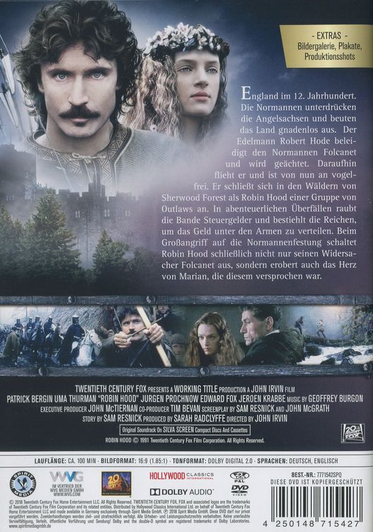 Produktbild: Robin Hood - Ein Leben f&uuml;r Richard L&ouml;wenherz