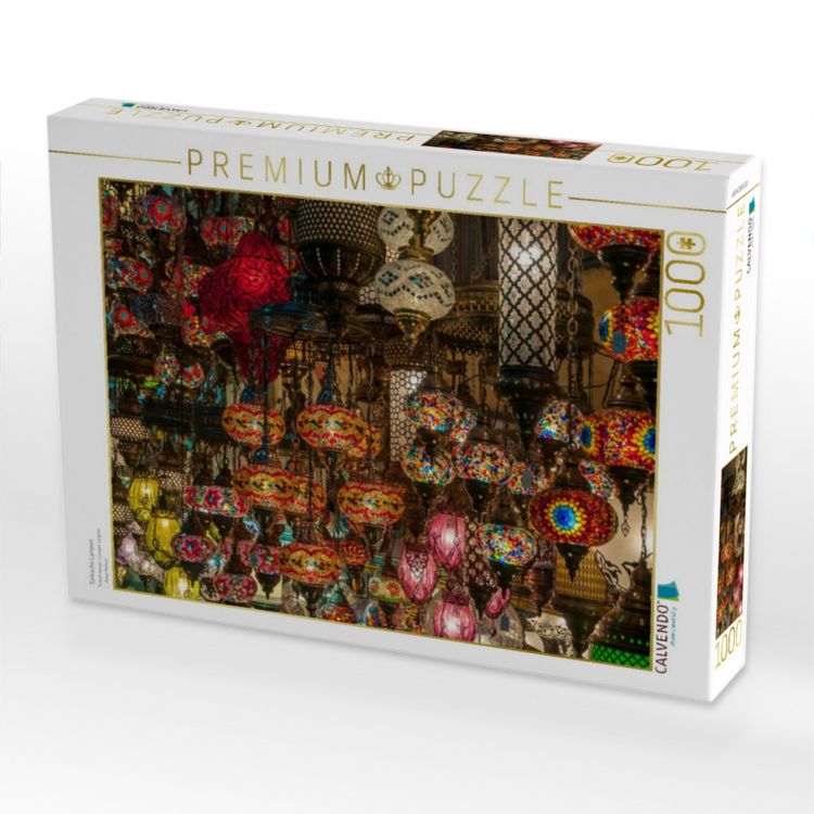 Produktbild: CALVENDO Puzzle T&uuml;rkische Lampen | 1000 Teile Lege-Gr&ouml;&szlig;e 64x48cm Foto-Puzzle f&uuml;r gl&uuml;ckliche Stunden