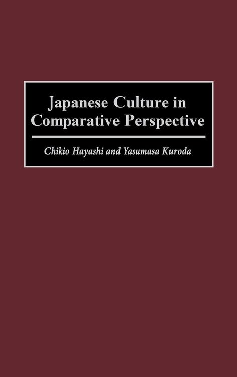 Produktbild: Japanese Culture in Comparative Perspective