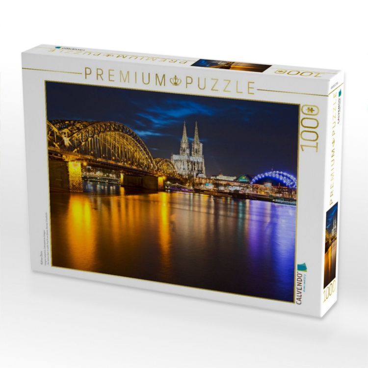 Produktbild: CALVENDO Puzzle K&ouml;lner Dom | 1000 Teile Lege-Gr&ouml;&szlig;e 64x48cm Foto-Puzzle f&uuml;r gl&uuml;ckliche Stunden
