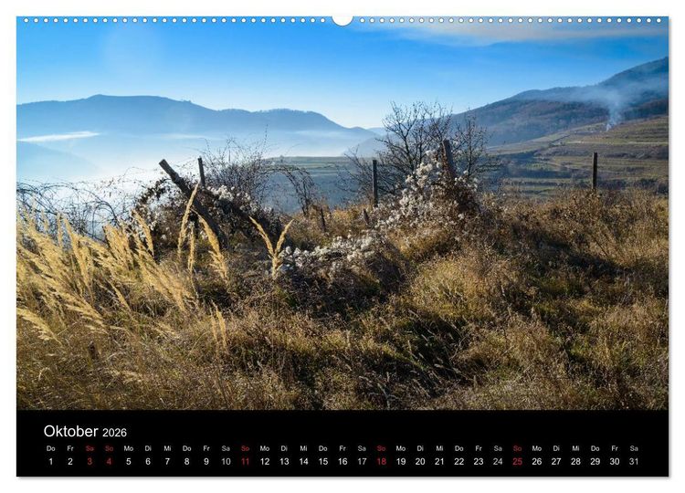 Produktbild: Wachau, Wachau, du Tr&auml;umerin (Wandkalender 2026 DIN A2 quer), CALVENDO Monatskalender
