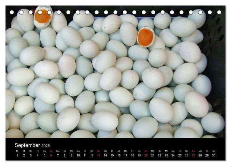 Produktbild: Taiwan kulinarisch erleben (Tischkalender 2026 DIN A5 quer), CALVENDO Monatskalender