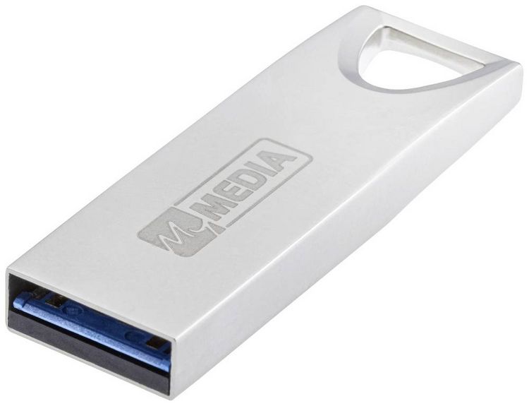 Produktbild: MyMEDIA My Alu USB 3.2 Gen 1 Drive USB-Stick 16GB Silber 69275 USB-A (USB 3.2 Gen 1)