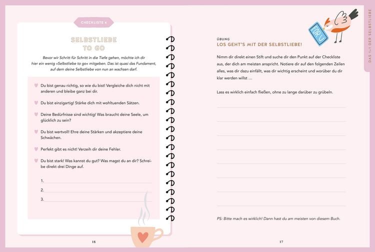 Produktbild: Selbstliebe in 50 Checklisten