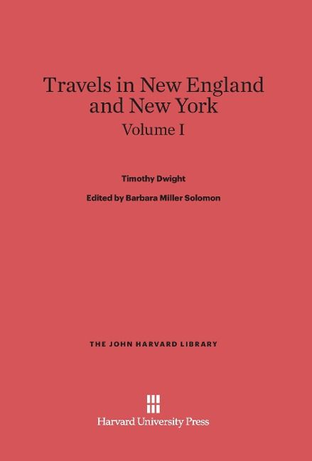Produktbild: Travels in New England and New York, Volume I