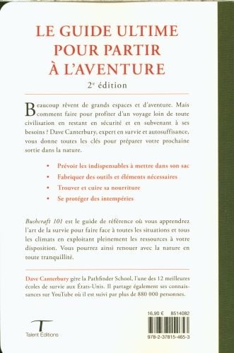 Produktbild: Bushcraft 101 : le guide pratique pour survivre en pleine nature