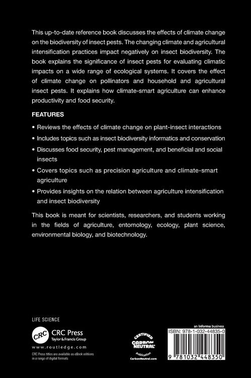 Produktbild: Climate Change and Insect Biodiversity