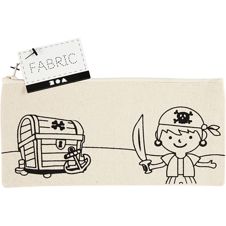 Produktbild: Creativ Company M&auml;ppchen, Piraten, Gr&ouml;&szlig;e 21x9 cm, 245 g, Hellnatur, 1 Stk