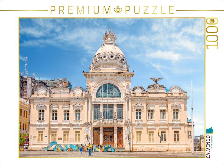 Produktbild: CALVENDO Puzzle Palacio do Rio Branco, Salvador de Bahia, Brasilien | 1000 Teile Lege-Gr&ouml;&szlig;e 64x48cm Foto-Puzzle f&uuml;r gl&uuml;ckliche Stunden