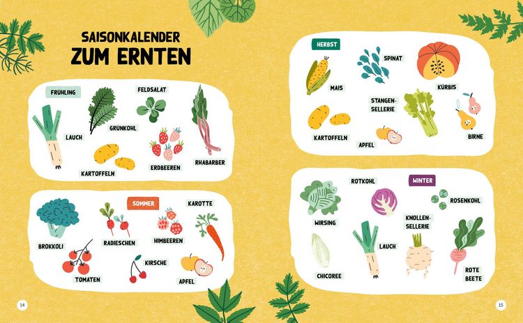 Produktbild: Expedition Vitamine &ndash; Mein erstes Gartenbuch f&uuml;rs ganze Jahr